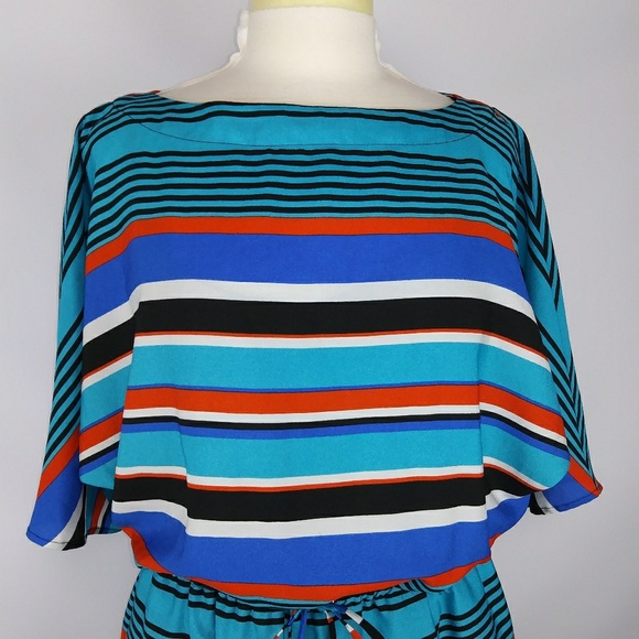 Emma Michelle Blouson Dress.Sz.10. J13 - Picture 8 of 8